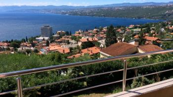 House in Opatija with two apartments and with 2 gardens above the center, panoramic view of the sea! 