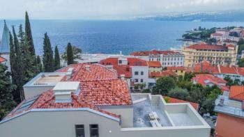 Herrliche neue Wohnung in exklusiver Lage im Zentrum von Opatija, 200 Meter vom Meer entfernt 