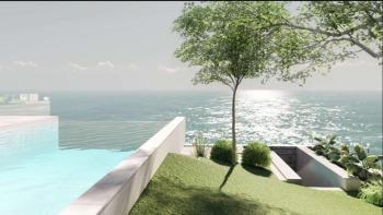 Unique new modern 1st line villa in Opatija outskirts 