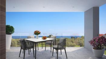 Nouvel appartement de luxe à Umag avec vue sur la mer 