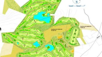Огромная территория в Истрии, предназначенная для роскошного поля для гольфа на 18 лунок 