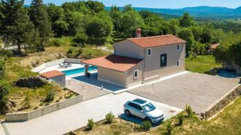 Modern remodelled stone villa with swimming pool in Rabac area 