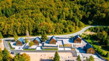 Cinq maisons de design à Ravna Gora, Gorski Kotar 