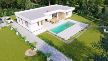 New villa with pool in Rabac-Labin region 