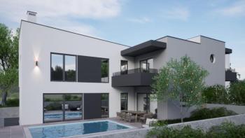 Semi-detached villa with pool in Ližnjan, reasonable price! 