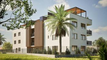 Новая роскошная квартира с видом на море в Нине, 400м от моря 