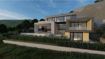 Magnificent new villa under construction in Opatija center 