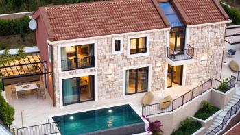  Luxury design stone villa for sale in Dubrovnik area, 15 meters from the sea 