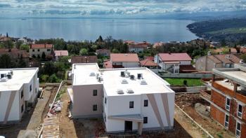 Villa in a row with a view of the sea in Pobri, Opatija! 