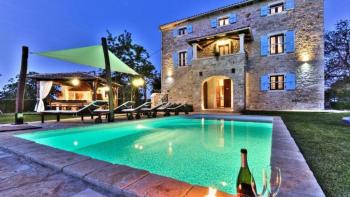 Wonderful home in Umag, stone beauty with swimming pool 