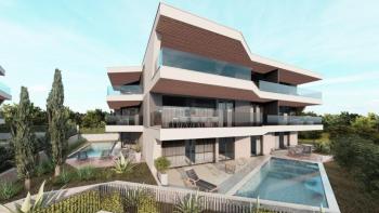 Luxusapartment in Ližnjan, in einer modernen High-End-Residenz mit Pool 