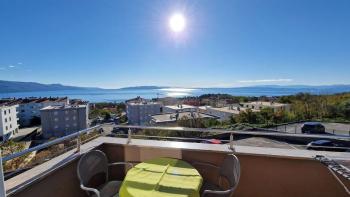 Apartmán s panoramatickým výhledem na moře v Srdoči, Rijeka 