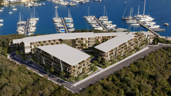 Hervorragender neuer Luxuskomplex neben der ACI Marina bietet High-End-Apartments an! 
