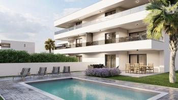 Wspaniały apartament w nowym budynku w Malinskiej na wyspie Krk, 700 m od morza 