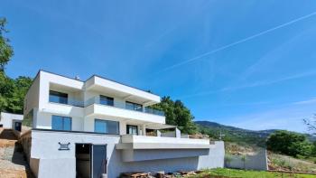 Luxury villa with pool and panoramic view in Lovran, Opatija 