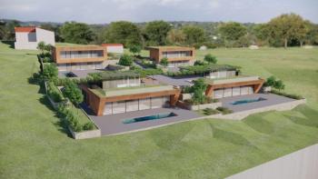Projet de construction de 4 villas avec piscine dans la région de Motovun 