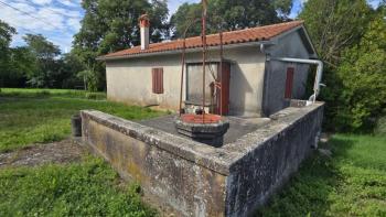 House in Labin with well and more than 2 hectares of land 