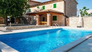 Beautiful stone villa with a swimming pool in Zminj! 