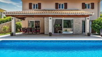 Attractive villa with pool in Rabac area, for sale 