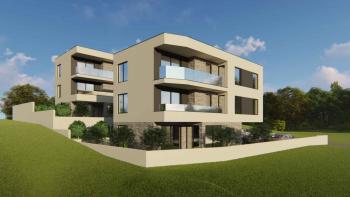 Modern apartment on the ground floor of a new building in Pjescana Uvala, for sale 