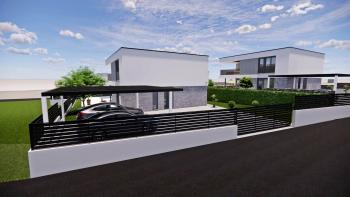 Vila v Poreč, ve fázi hrubé stavby, 4 km od moře, na prodej 