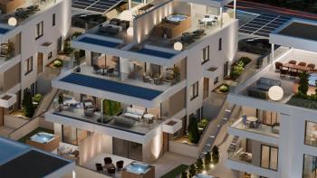 Luxuriöses Penthouse in einem neuen modernen Komplex in Trogir, Čiovo 