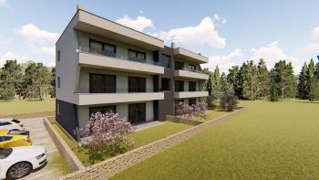 New complex of apartments in Umag area, cca.1,5 km from the sea, for sale 