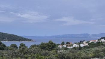 Wonderful land plot in Necujam 180m from the sea, for sale 