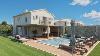 New villa under construction in Vižinada, Porec 