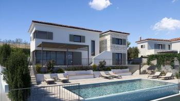 Attractive, contemporary villa under construction in VIŽINADA, Porec 