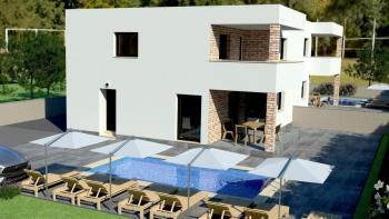 Villetta with swimming pool at ROH-BAU stage 