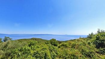 Eladó telek Rabacban, Labin környékén, 15.000 m2-es, csodálatos kilátással a tengerre 