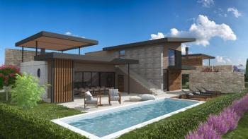 Luxusvilla im Bau innerhalb eines neuen modernen Komplexes in der Gegend von Vodnjan 