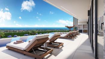 Superb villa with sea views in Kastelir near Porec, under construction! 