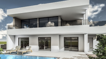 Villa with pool and sea view in Marcana 