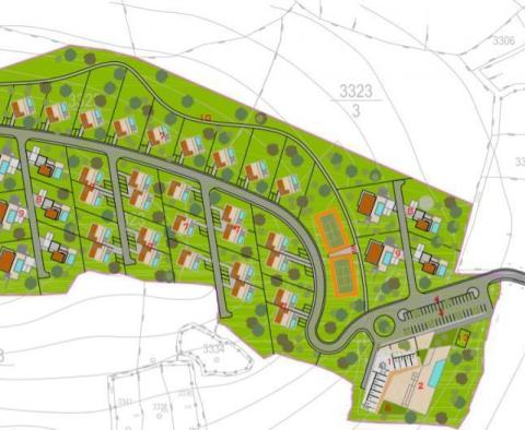 Magnificent investment land plot in a kilometer from the sea with a beautiful sea panorama, Trogir, Croatia. - pic 2