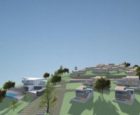 Magnificent investment land plot in a kilometer from the sea with a beautiful sea panorama, Trogir, Croatia. - pic 4