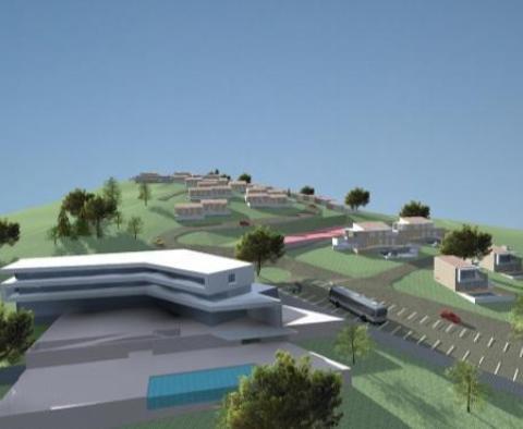 Magnificent investment land plot in a kilometer from the sea with a beautiful sea panorama, Trogir, Croatia. - pic 5
