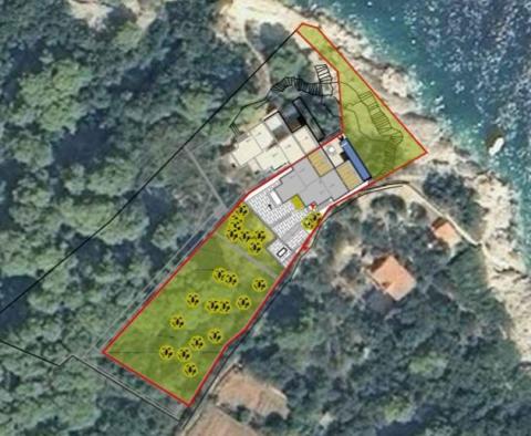 Dwie nowoczesne wille na odosobnionej wyspie niedaleko Dubrownika, które można połączyć w jedną willę o powierzchni 422 m2 i działce o powierzchni 5656 m2 - pic 8