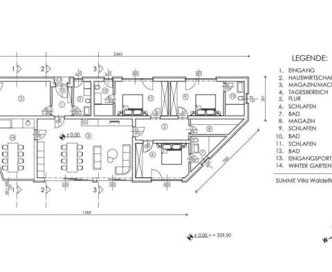 Land with building permit for the construction of 2 villas with paid utilities in Barban area - pic 11