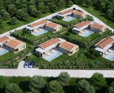 Městský pozemek na prodej v Buje, pro 3 luxusní vily, s nádherným výhledem na moře - pic 22