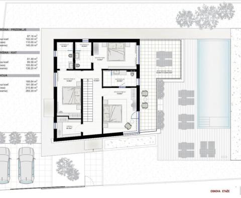 Współcześnie zaprojektowany dom z basenem w okolicy Labin - pic 11