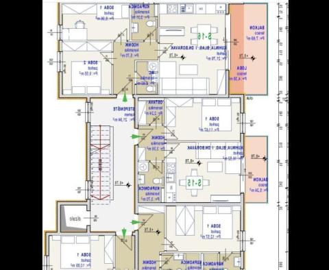 Új apartmankomplexum Ciovo szigetén, 250 méterre a tengertől - pic 5