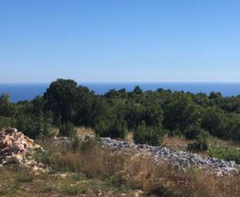 Terrain à Rabac, Labin, avec permis de construire pour les deux villas de luxe - pic 3