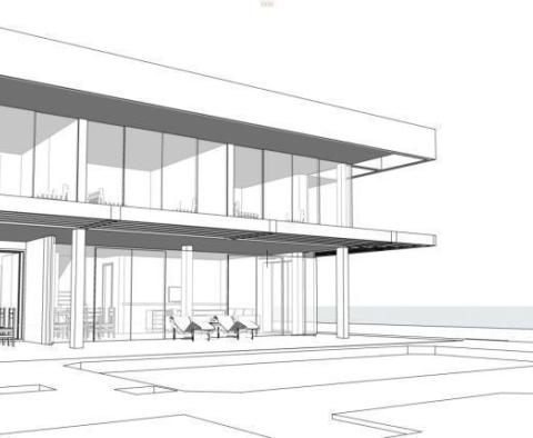 Terrain à Rabac, Labin, avec permis de construire pour les deux villas de luxe - pic 4