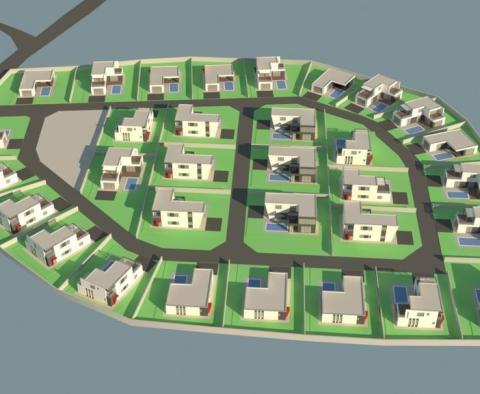 A new modern villa with a pool for sale in the current phase of construction in a gated community of villas near Zadar! - pic 2