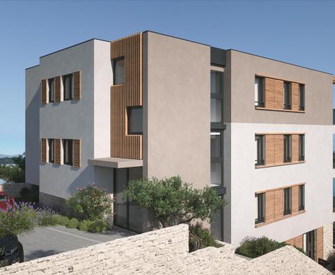 Luxus 2 hálószobás apartman Murterben, a tenger 1. vonalán - pic 14