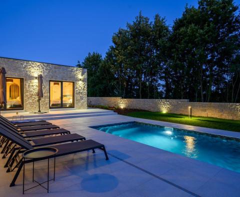 Design one-story villa located in a private complex in Svetvincenat - pic 49
