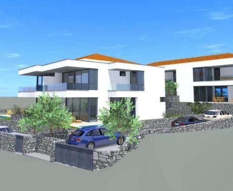 Doppelhaushälfte im modernen Design in Malinska, nur 700 m vom Meer entfernt - foto 7