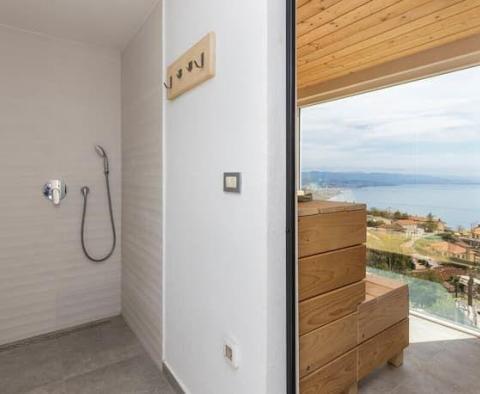 Apartment in Bregi, Opatija with panoramic sea view and swimming pool - pic 25